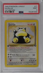 V1617: 1999: Snorlax: 27/64: Jungle: PSA: 9: MINT: 102261330